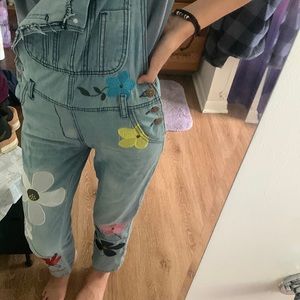 Flower overalls size S